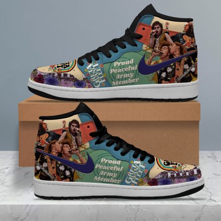 Greta Van Fleet AJ1 High Sneakers Shoes For Men And Women