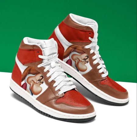 Grumpy Dwarf AJ1 High Sneakers Shoes For Men And Women