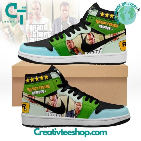 GTA AJ1 High Sneakers Shoes For Men And Women