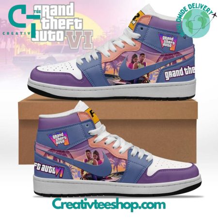 GTA  AJ1 High Sneakers Shoes For Men And Women