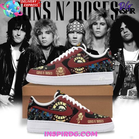 Guns N’ Roses Air Low-Top Sneakers Shoes For Men And Women