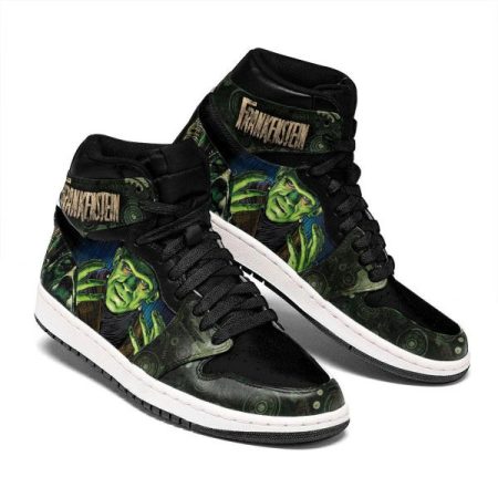 Halloween Frankenstein AJ1 High Sneakers Shoes For Men And Women