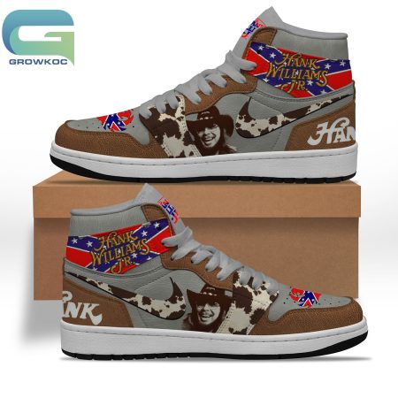 Hank Williams Jr. AJ1 High Sneakers Shoes For Men And Women