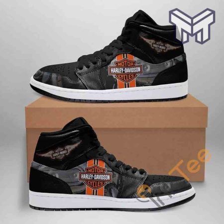 Harley Davidson AJ1 High Sneakers Shoes For Men And Women