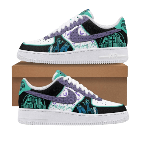 Haunted Mansion Tomb Sweet Tomb Halloween Air Low-Top Sneakers Shoes For Men And Women