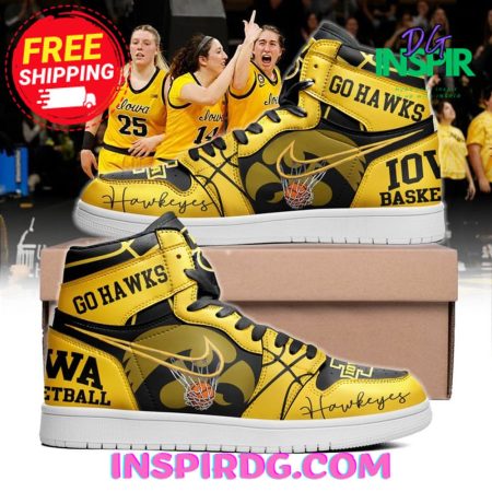 Hawks IOWA AJ1 High Sneakers Shoes For Men And Women