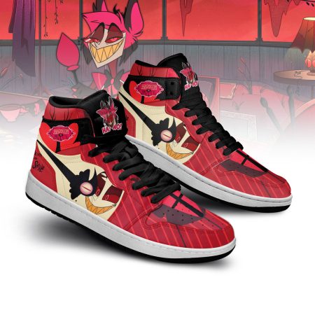 Hazbin Hotel AJ1 High Sneakers Shoes For Men And Women