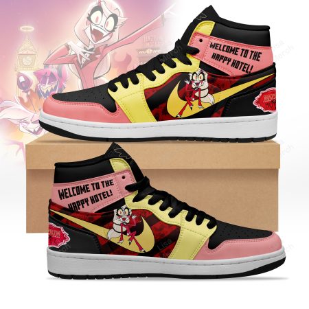 Hazbin Hotel AJ1 High Sneakers Shoes For Men And Women