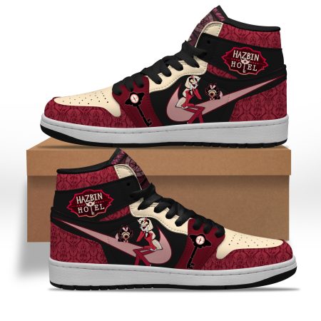 Hazbin Hotel AJ1 High Sneakers Shoes For Men And Women