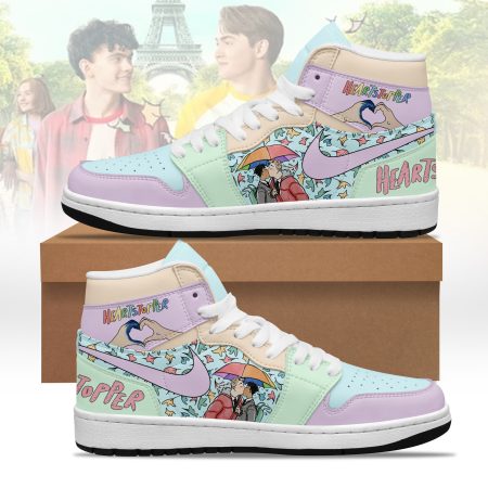 Heartstopper AJ1 High Sneakers Shoes For Men And Women