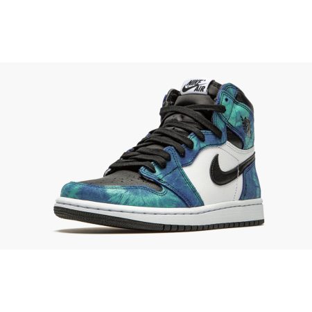 High Wmns Tie-dye AJ1 High Sneakers Shoes For Men And Women