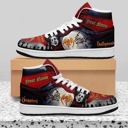 Hollywood Vampires AJ1 High Sneakers Shoes For Men And Women