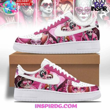 Horror Film Pink Air Low-Top Sneakers Shoes For Men And Women