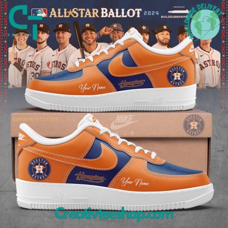 Houston Astros Air Low-Top Sneakers Shoes For Men And Women
