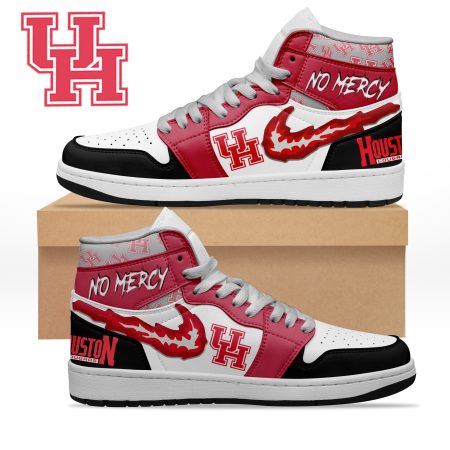 Houston Cougars AJ1 High Sneakers Shoes For Men And Women