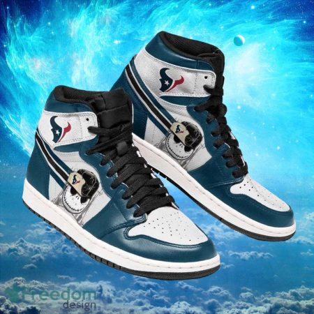 Houston Texans AJ1 High Sneakers Shoes For Men And Women