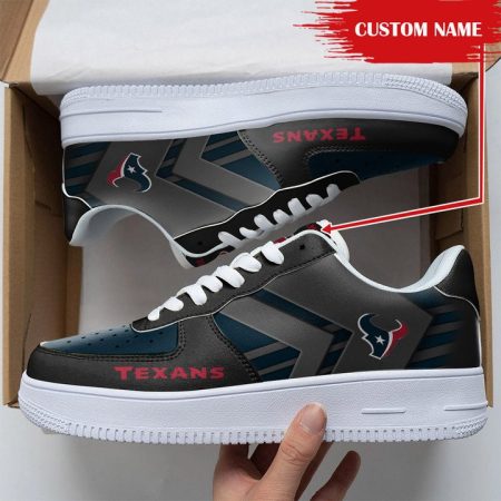 Houston Texans NFL Air Low-Top Sneakers Shoes For Men And Women