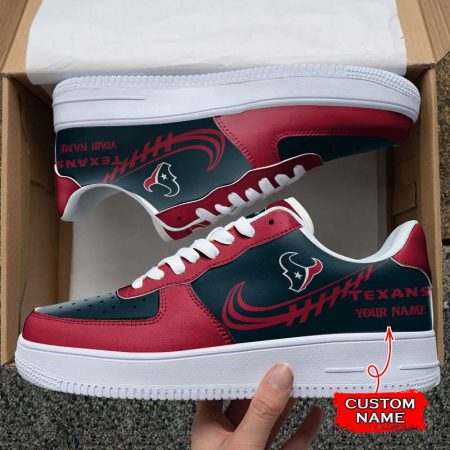 Houston Texans NFL Air Low-Top Sneakers Shoes For Men And Women