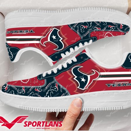 Houston Texans NFL Air Low-Top Sneakers Shoes For Men And Women