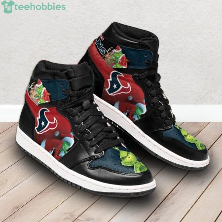 Houston Texans NFL AJ1 High Sneakers Shoes For Men And Women