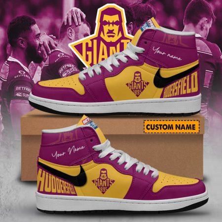 Huddersfield Giants AJ1 High Sneakers Shoes For Men And Women