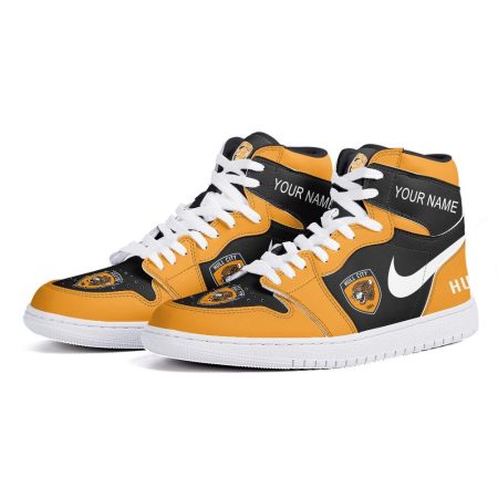 Hull City AJ1 High Sneakers Shoes For Men And Women