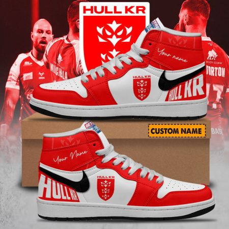 Hull Kingston Rovers AJ1 High Sneakers Shoes For Men And Women