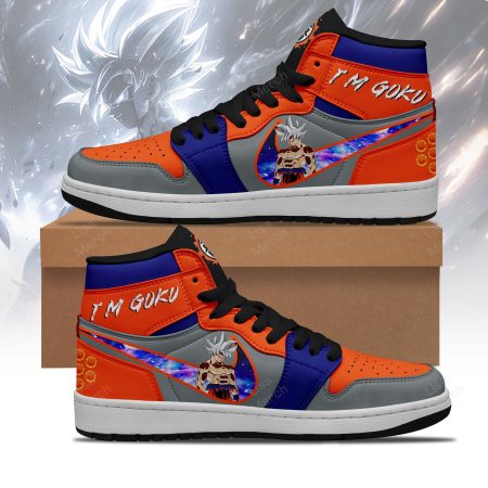 I’m Goku Dragon Ball AJ1 High Sneakers Shoes For Men And Women