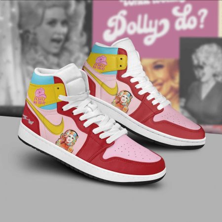 In Dolly We Trust AJ1 High Sneakers Shoes For Men And Women