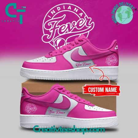 Indiana Fever Pink  Air Low-Top Sneakers Shoes For Men And Women