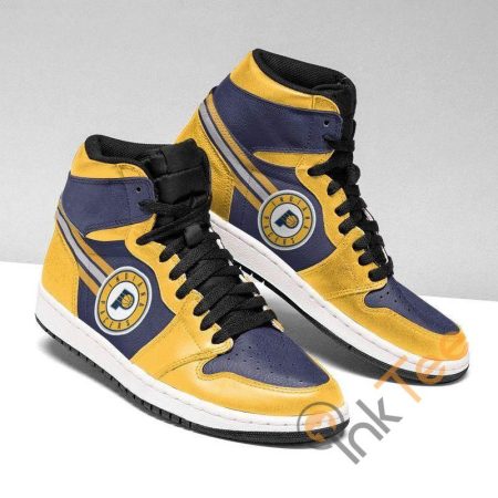 Indiana Pacers NBA AJ1 High Sneakers Shoes For Men And Women