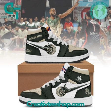 Indios de Mayaguez  AJ1 High Sneakers Shoes For Men And Women