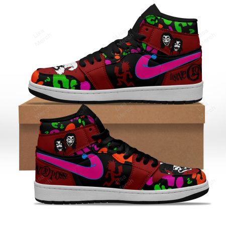 Insane Clown Posse AJ1 High Sneakers Shoes For Men And Women
