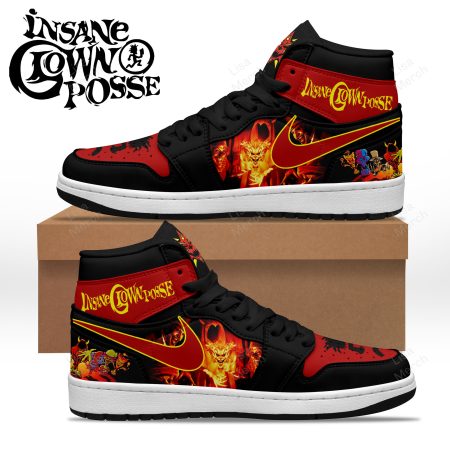 Insane Clown Posse AJ1 High Sneakers Shoes For Men And Women