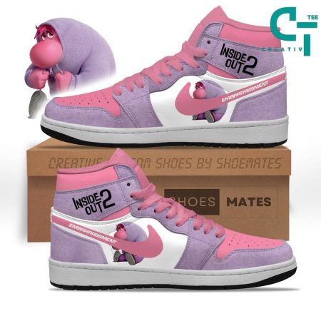 Inside Out 2 Embarassment  AJ1 High Sneakers Shoes For Men And Women