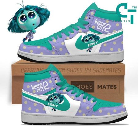 Inside Out 2 Envy  AJ1 High Sneakers Shoes For Men And Women