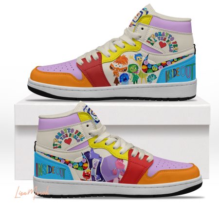 Inside Out AJ1 High Sneakers Shoes For Men And Women