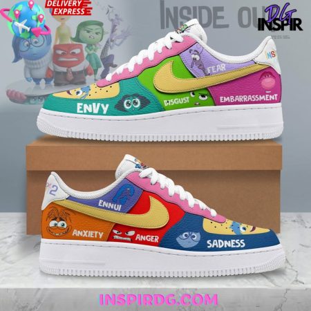 Inside Out Walt Air Low-Top Sneakers Shoes For Men And Women