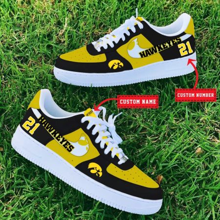 Iowa Hawkeyes NCAA Air Low-Top Sneakers Shoes For Men And Women