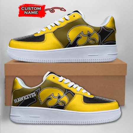 Iowa Hawkeyes NCAA Air Low-Top Sneakers Shoes For Men And Women