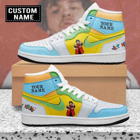 Jack Harlow AJ1 High Sneakers Shoes For Men And Women