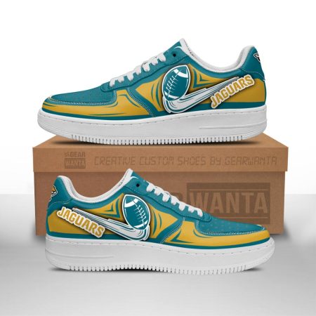 Jacksonville Jaguars Air Low-Top Sneakers Shoes For Men And Women