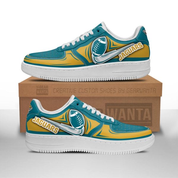 Jacksonville Jaguars Air Low-Top Sneakers Shoes For Men And Women