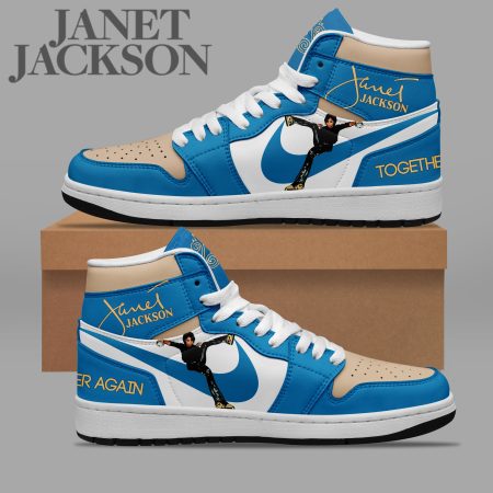 Janet Jackson AJ1 High Sneakers Shoes For Men And Women