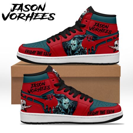 Jason Voorhees AJ1 High Sneakers Shoes For Men And Women