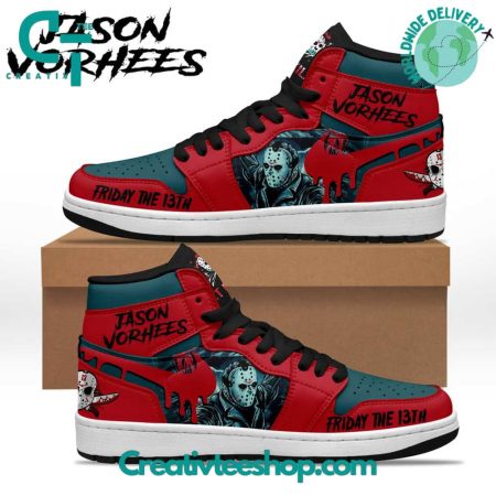 Jason Voorhees  AJ1 High Sneakers Shoes For Men And Women