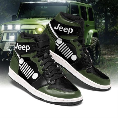 Jeep AJ1 High Sneakers Shoes For Men And Women
