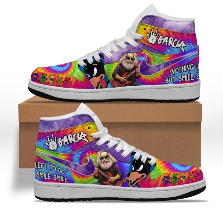 Jerry Garcia AJ1 High Sneakers Shoes For Men And Women