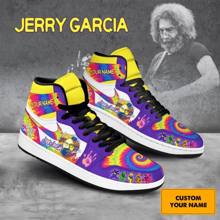 Jerry Garcia AJ1 High Sneakers Shoes For Men And Women