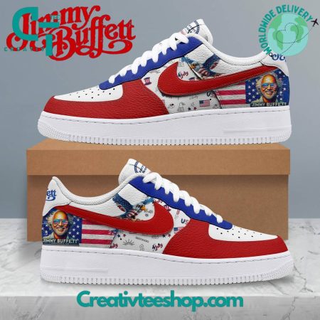 Jimmy Buffett America Independent Day  Air Low-Top Sneakers Shoes For Men And Women